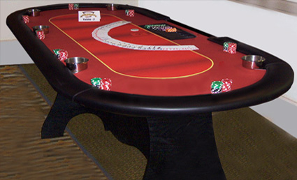 Buy or Rent Poker Table - Casino Party Equipment
