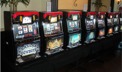 Slot Machines - Casino Party Equipment